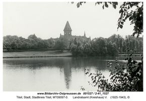 Tilsit, Stadt, Stadtkreis Tilsit Ballgarden 6  Tilsit, Landratsamt (Kreishaus)