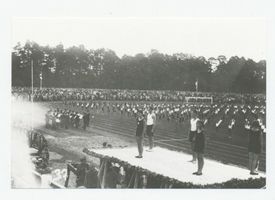 Tilsit, Stadt, Stadtkreis Tilsit Grünwalder Straße Tilsit, Einweihung des Hindenburg-Stadions II Tilsit, Hindenburg-Stadion