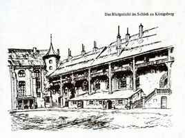 Königsberg (Pr.), Stadtkreis Königsberg  Königsberg (Pr.), Schloß, Blutgericht II Königsberg, Weinrestaurant 