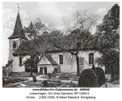Löwenhagen, Ort, Kreis Samland