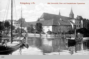 Königsberg (Pr.), Stadtkreis Königsberg  Königsberg, Alte Universität, Dom und Kneiphöfsches Gymnasium Königsberg, Universität