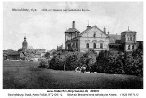 Bischofsburg, Stadt, Kreis Rößel 