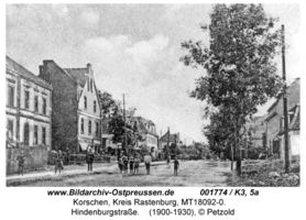 Korschen, Kreis Rastenburg Hindenburgstraße