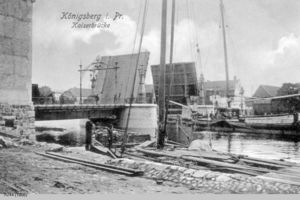 Königsberg (Pr.), Stadtkreis Königsberg  Königsberg, Kaiserbrücke III 