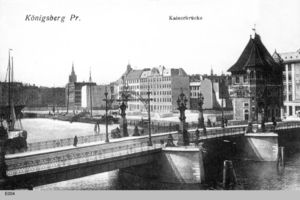 Königsberg (Pr.), Stadtkreis Königsberg  Königsberg, Kaiserbrücke I 
