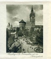Königsberg (Pr.), Stadtkreis Königsberg  Königsberg (Pr.), Kaiser-Wilhelm-Platz mit Schloß XIV Königsberg, Schloß