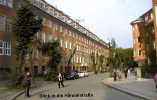 Königsberg (Pr.), Stadtkreis Königsberg  Königsberg (Калининград), Blick in die ehemalige Händelstraße 
