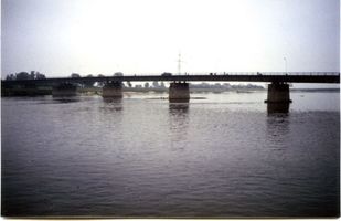Tilsit, Stadt, Stadtkreis Tilsit  Tilsit (Советск), Blick auf die heutige Königin-Luise-Brücke I Tilsit, Luisen-Brücke