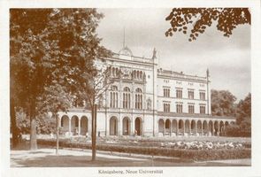 Königsberg (Pr.), Stadtkreis Königsberg Paradeplatz Königsberg (Pr.), Universität XXXIV Königsberg, Universität
