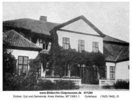 Eichen Kr. Wehlau, Gut und Gemeinde, Kreis Wehlau