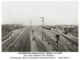 Tilsit, Stadt, Stadtkreis Tilsit Hindenburgstraße  Tilsit, Bereich östl. Graf-Keyserlingk-Allee, südl. Ortsteilgrenze Stolbeck, südl. Stolbecker Str., westl. Bahn, nördl. Stadtwald